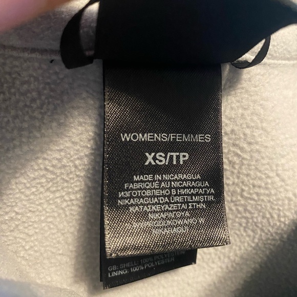 The North Face Softshell Full Zip Jacket Womens XS Mock Neck Teal Blue - Picture 5 of 9